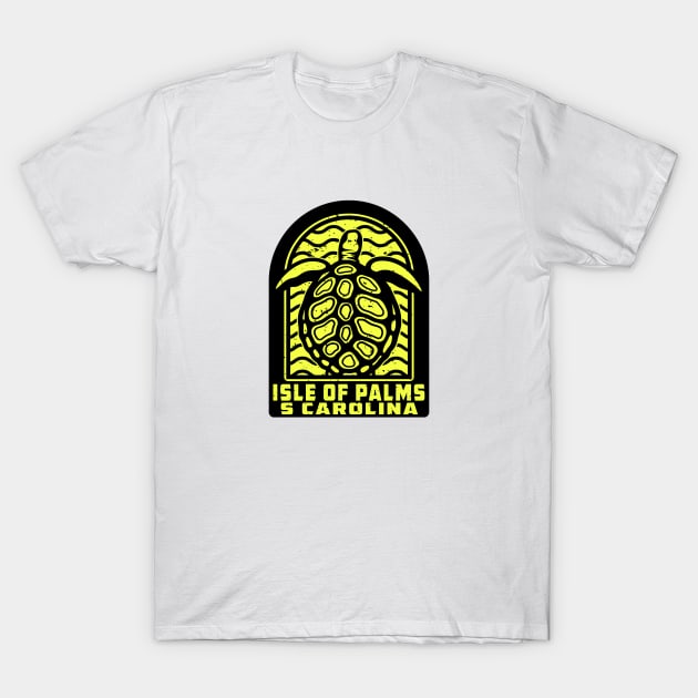 Isle Of Palms South Carolina Beach Sea Turtle T-Shirt by DD2019